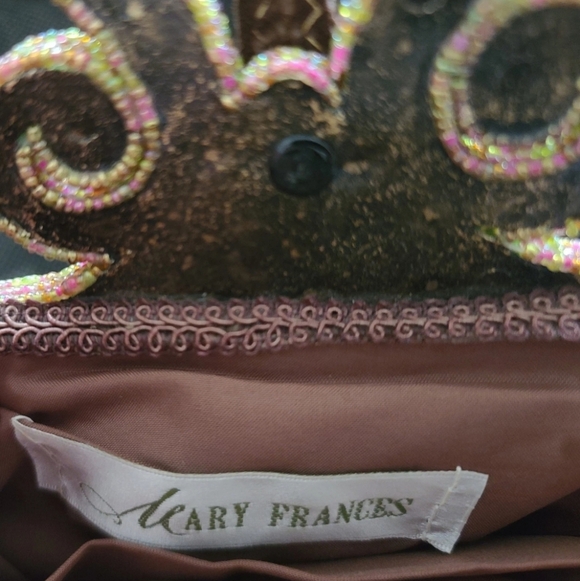 Mary Frances Vibrant Vintage Intricately Beaded Small Top Handle Dinner Purse - Picture 2 of 16
